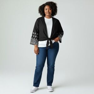 NWT‎ Lane Bryant Tie Jacket